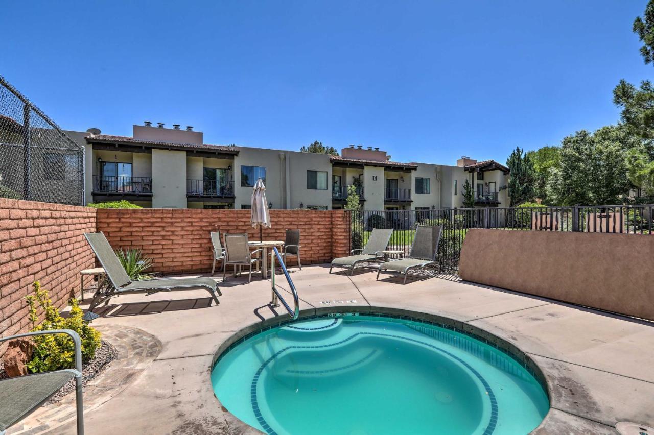 Sedona Condo Mtn Views, Balcony And Hot Tub Access Eksteriør bilde
