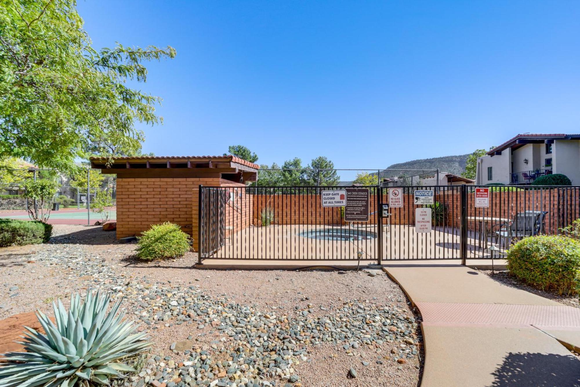 Sedona Condo Mtn Views, Balcony And Hot Tub Access Eksteriør bilde