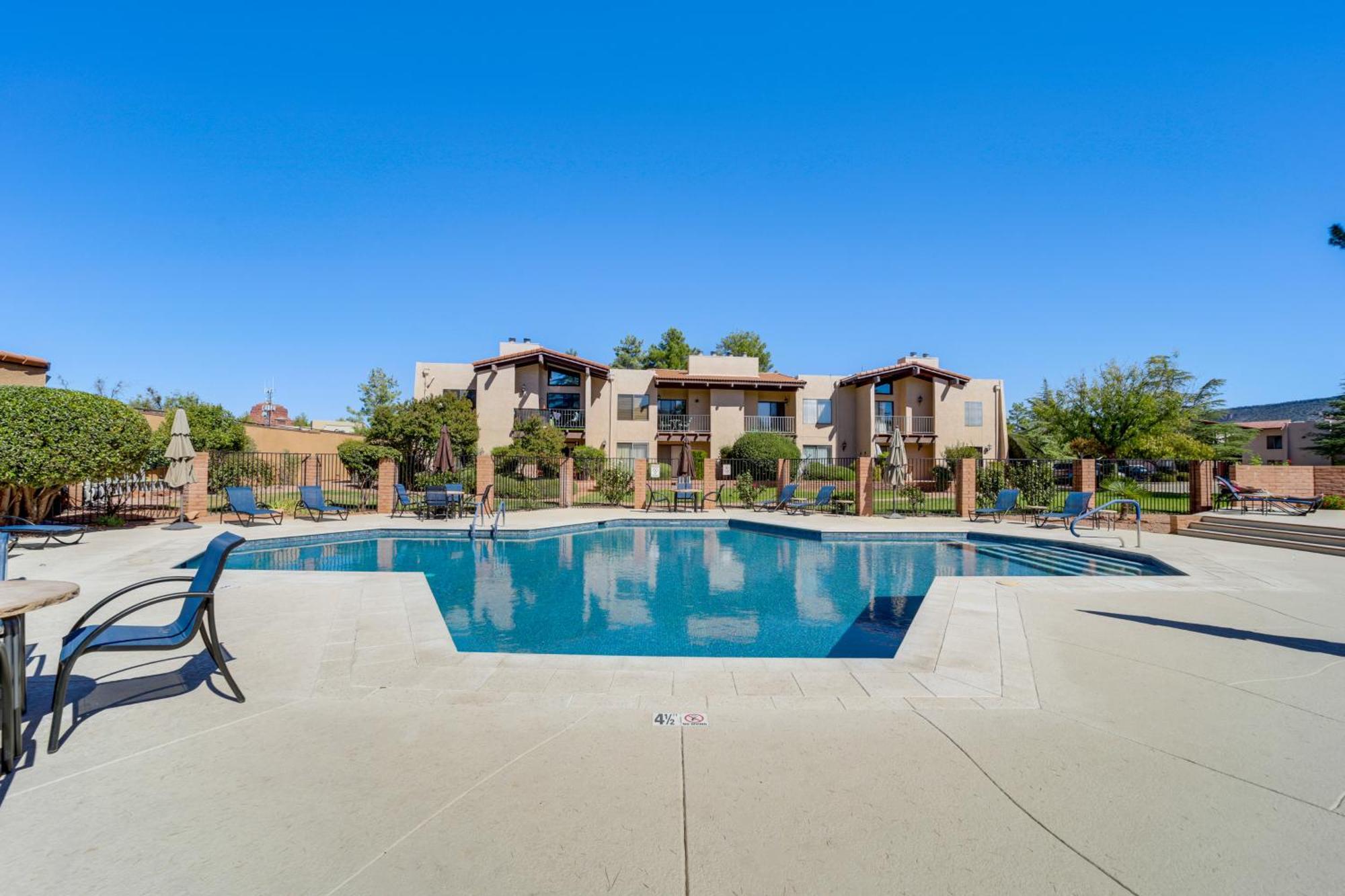Sedona Condo Mtn Views, Balcony And Hot Tub Access Eksteriør bilde
